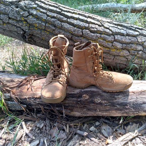 Nike SFB Jungle 8" Leather Coyote Brown size 7 Tactical Military Combat Boots - Picture 2 of 6